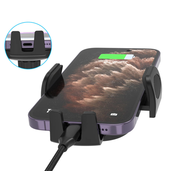 მობილურის დამჭერი Choetech H066-BK, Smartphone Car Holder, Black