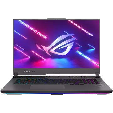 ნოუთბუქი Asus G713PU-LL043 ROG Strix G17, 17.3", Ryzen 9-7845HX, 16GB, 1TB SSD, RTX4050 6GB, Eclipse Gray