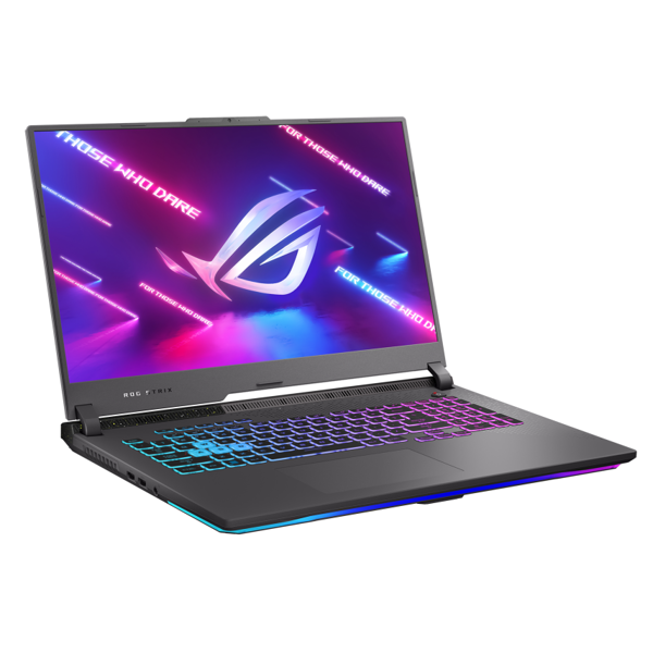 ნოუთბუქი Asus G713PU-LL043 ROG Strix G17, 17.3", Ryzen 9-7845HX, 16GB, 1TB SSD, RTX4050 6GB, Eclipse Gray