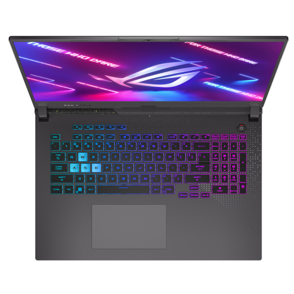 ნოუთბუქი Asus G713PU-LL043 ROG Strix G17, 17.3", Ryzen 9-7845HX, 16GB, 1TB SSD, RTX4050 6GB, Eclipse Gray