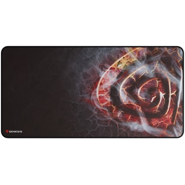 მაუსის პადი Genesis CARBON 500 MAXI LAVA, Gaming Mouse Pad, XXL, Multicolor