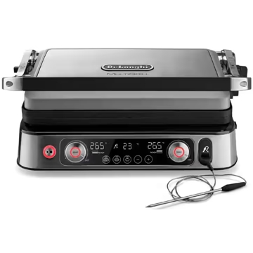 გრილი Delonghi CGH1112DP, 2200W, Grill, Black/Silver