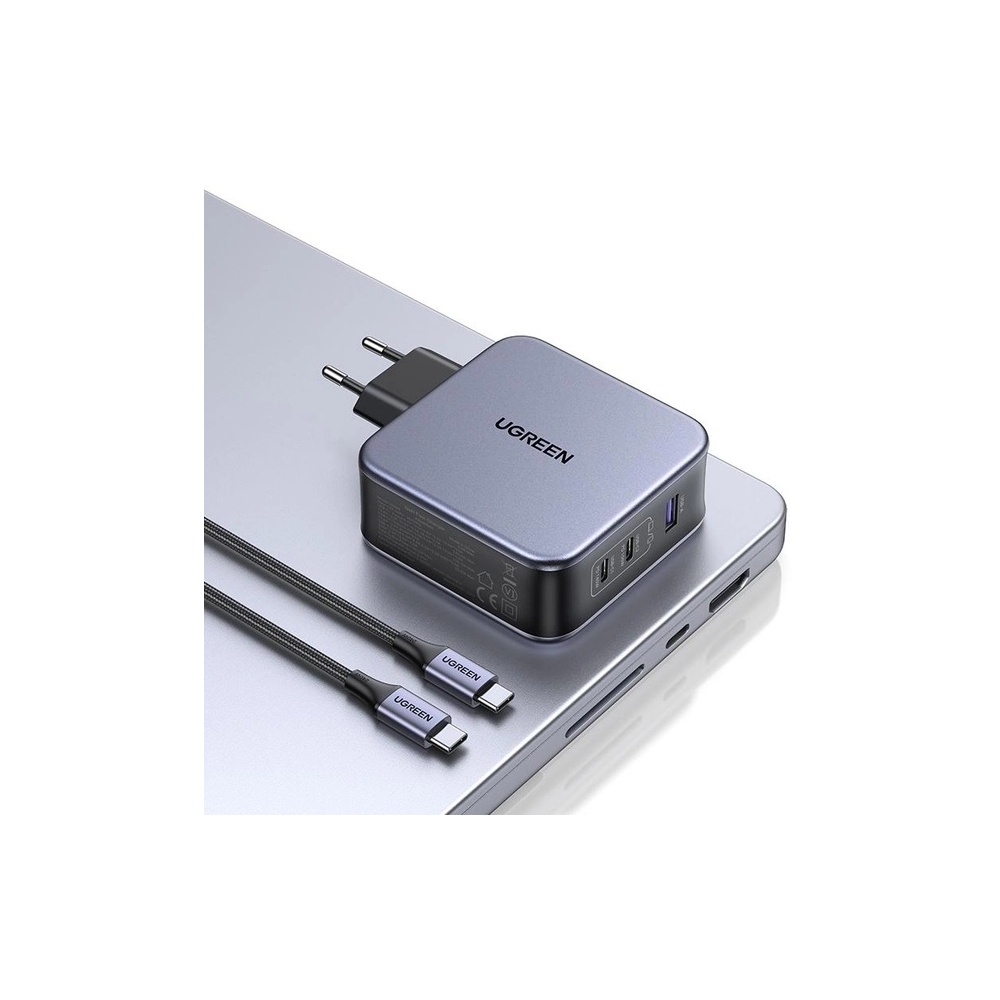 დამტენი UGREEN CD289 (90549) Nexode, 140W, USB, Type-C Gray