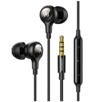 UGREEN EP103 (30637), In-Ear Headphones, Wired, MFI, 3.5mm, Black