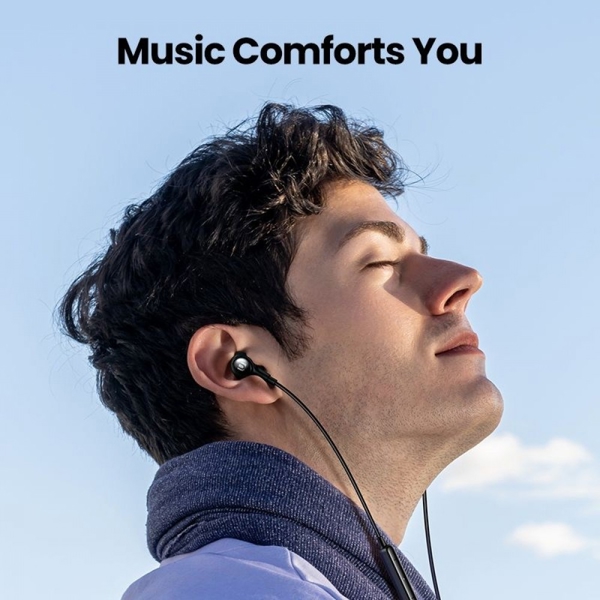 ყურსასმენი UGREEN EP103 (30638), In-Ear Headphones, Wired, Type-C, Black
