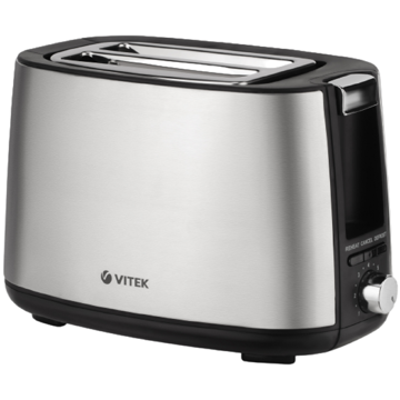 Vitek VT-7170, 750W, Toaster, Silver