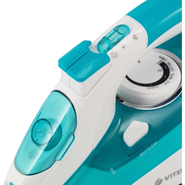 Vitek VT-8355, 2600W, 400ML, Steam Iron, Blue