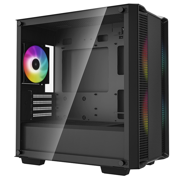 Deepcool CC360 ARGB, Computer Case, Mini-ITX, Micro-ATX, USB3.0, USB2.0×1, Audio, Black