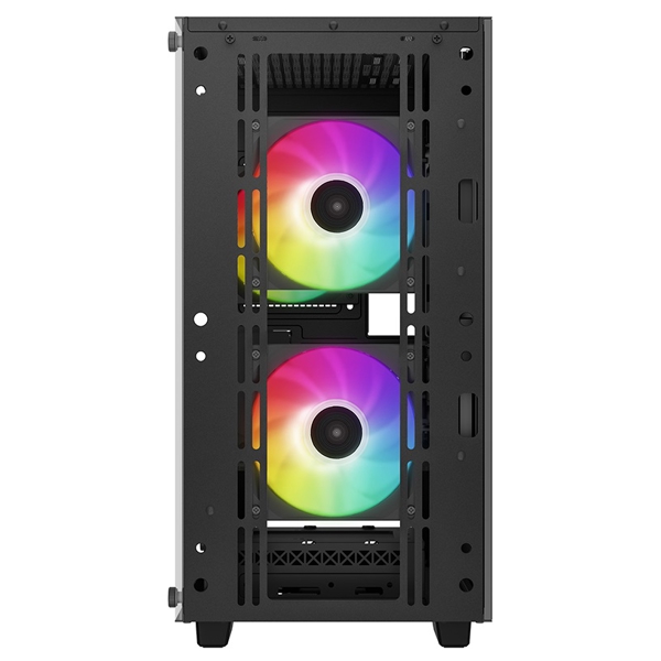 Deepcool CC360 ARGB, Computer Case, Mini-ITX, Micro-ATX, USB3.0, USB2.0×1, Audio, Black