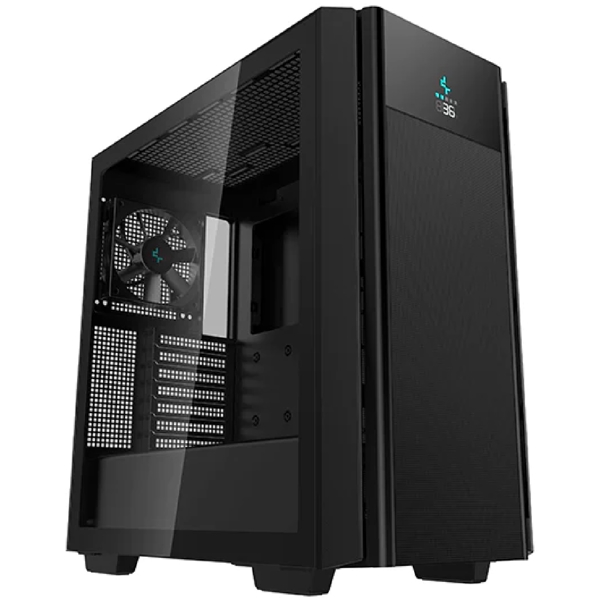 ქეისი Deepcool CH510 MESH DIGITAL, Computer Case, MidT, MicroATX, Mini-ITX, USB-C, USB3.0, Black