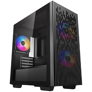 ქეისი Deepcool MATREXX 40 3FS, Computer Case, MATX, MicroATX, Mini-ITX, USB3.0×1, USB2.0×1, Black