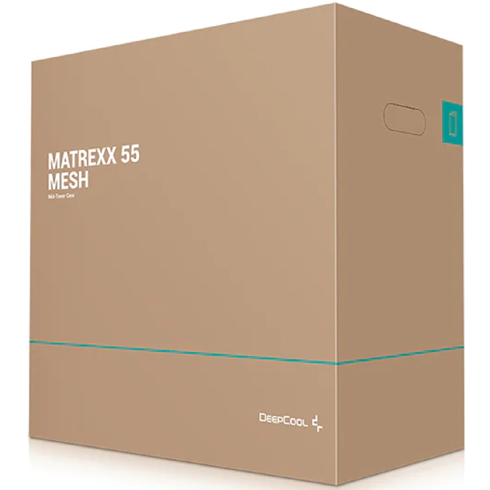ქეისი Deepcool MATREXX 55 MESH, Computer Case, MicroATX, Mini-ITX, USB2.0×2, USB3.0×1, Black