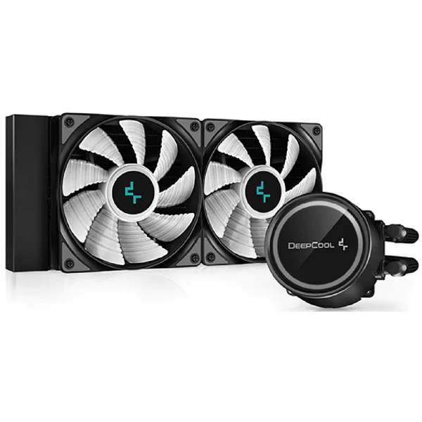 თხევადი გაგრილება Deepcool L240 A-RGB, LED, 120mm, 2400Rpm, Liquid Cooling, Black