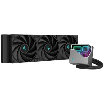 ქულერი Deepcool LT720, RGB, LED, 120mm, 3100Rpm, Cooler, Black