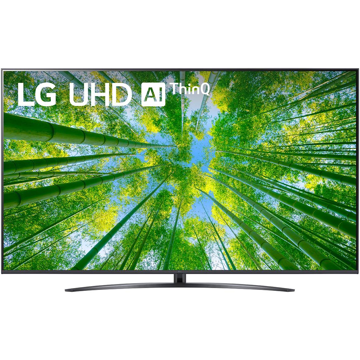 LG 75UQ81006LB, 75", 4K UHD, Smart TV, USB, HDMI, LAN, BT, WIFI, Black