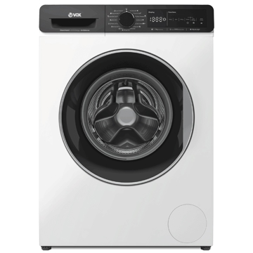 Vox WM1070-SAT2T15D, 7Kg, D, 1000Rpm, 76Db, Washing Machine, White