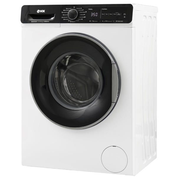 Vox WM1070-SAT2T15D, 7Kg, D, 1000Rpm, 76Db, Washing Machine, White