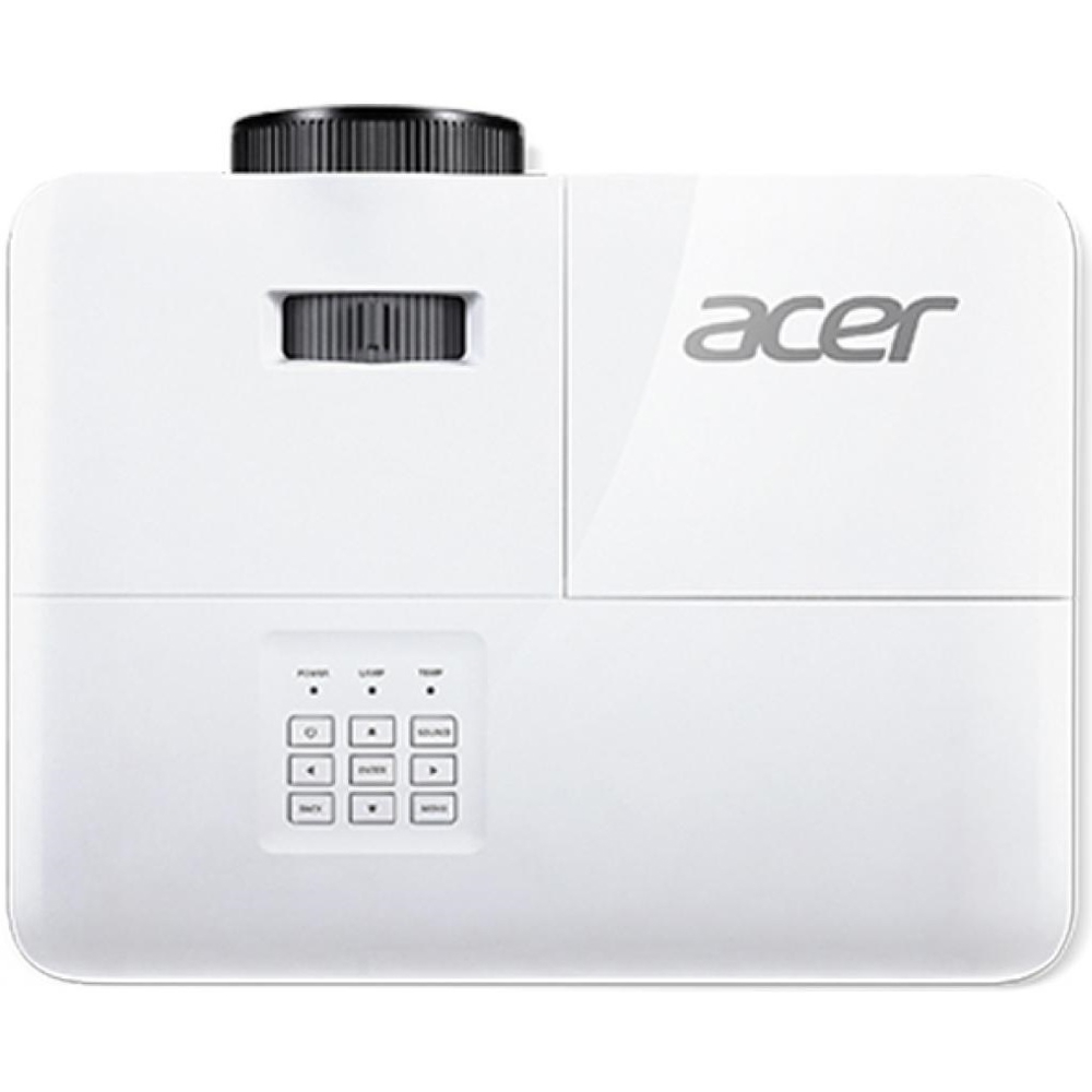პროექტორი Acer MR.JR711.012 X118HP, DLP Projector, SVGA 800X600, 4000lm, 20000:1, White