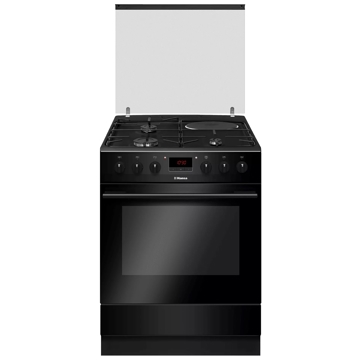 გაზქურა Hansa FCMS68249, 3 Gas, Oven, Black