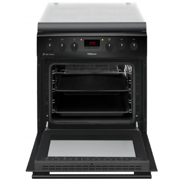 გაზქურა Hansa FCMS68249, 3 Gas, Oven, Black