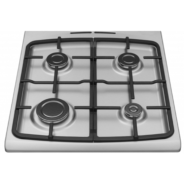 Hansa FCMXS59363 4 Gas, Oven, Silver