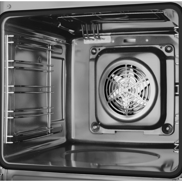 Hansa FCMXS59363 4 Gas, Oven, Silver