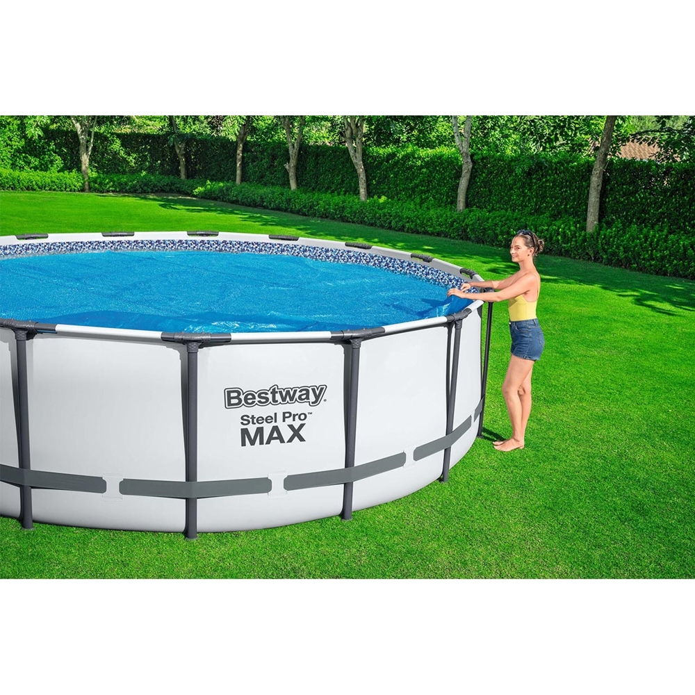აუზის გადასაფარებელი ტენტი Bestway 58252, Pool Cover, Blue