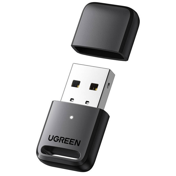Bluetooth ადაპტერი UGREEN CM390 (80890), USB Bluetooth 5.0 Adapter, Black
