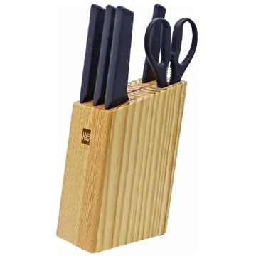 დანების ნაკრები Xiaomi HU0058 HouHou, 6Pcs Knife Set, Black