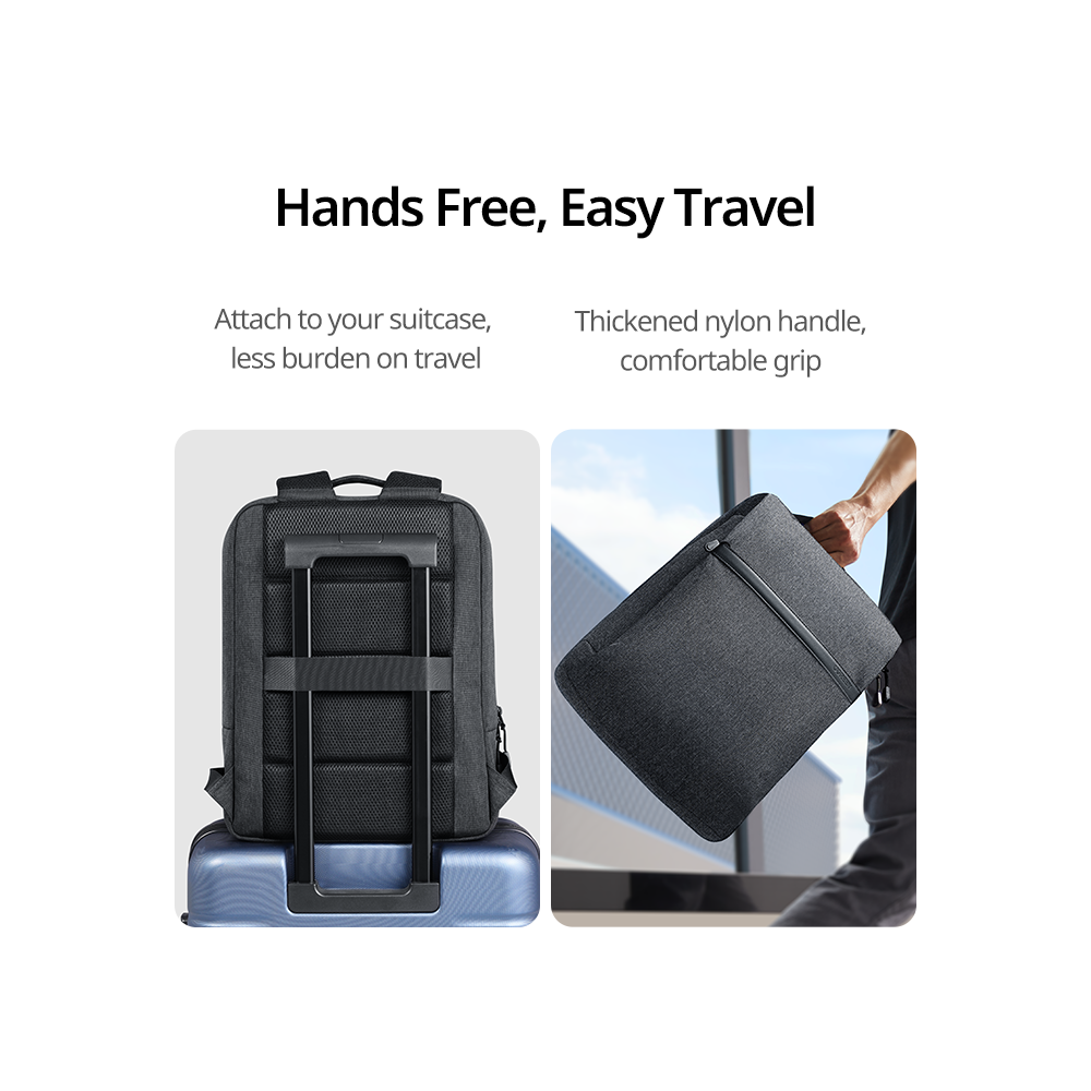 ნოუთბუქის ჩანთა UGREEN LP664 (90798), 15.6" LAPTOP Backpack, Gray