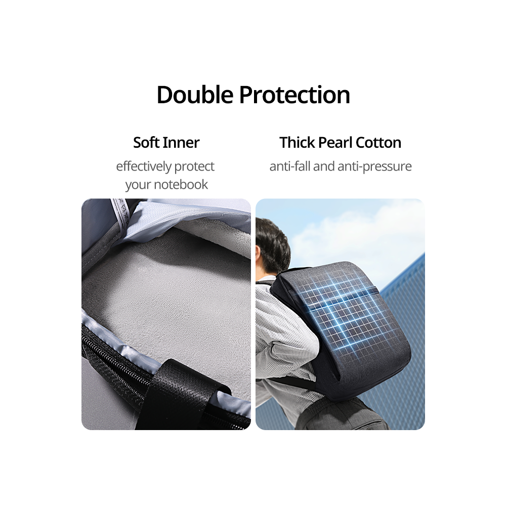 UGREEN LP664 (90798), Backpack, Gray