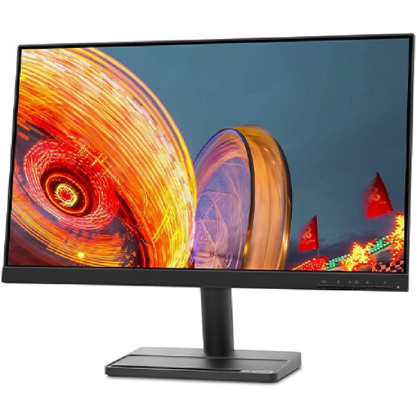 მონიტორი Lenovo 66BCKAC2EU, 23.8", Monitor, FHD, VA, HDMI, VGA, Black