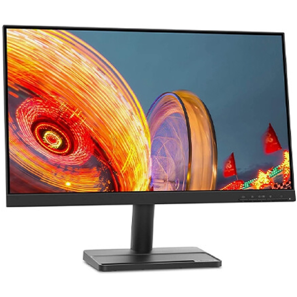 მონიტორი Lenovo 66BCKAC2EU, 23.8", Monitor, FHD, VA, HDMI, VGA, Black