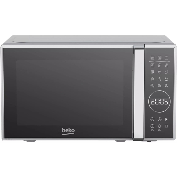 Beko MGC 20130 SB, 700W, 20L, Microwave Oven, Silver