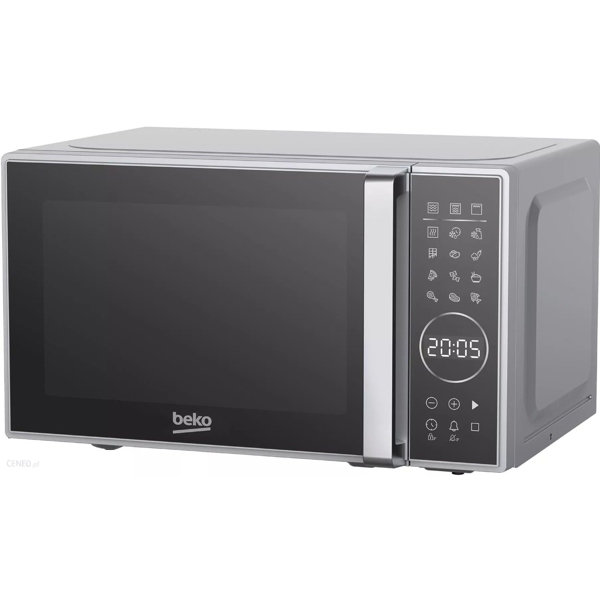 Beko MGC 20130 SB, 700W, 20L, Microwave Oven, Silver