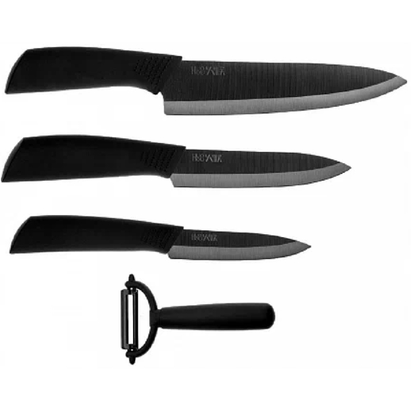 Xiaomi HU0010 HouHou, 3Pcs Knife Set, Black