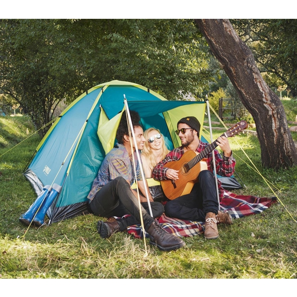 კარავი Bestway 68088, 3 Person Tent, Blue/Yellow