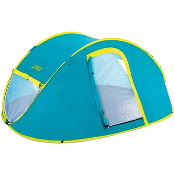 Bestway 68087, 4 Person Tent, Blue/Yellow