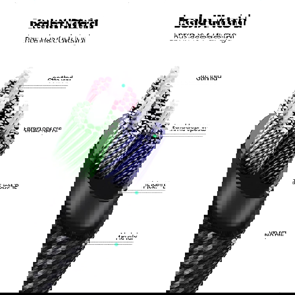 UGREEN AV188 (10683), 3.5mm  Male to Female, Extension Cable, 5m, Black