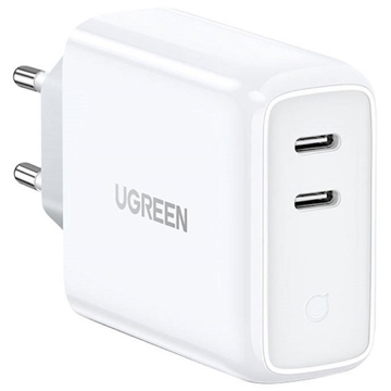 დამტენი UGREEN CD199 (70264), 36W, Type-c Charger, USB-C, White