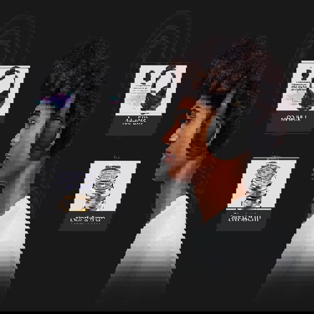 ყურსასმენი QCY H2 PRO, Headset, Wireless, Bluetooth, Black