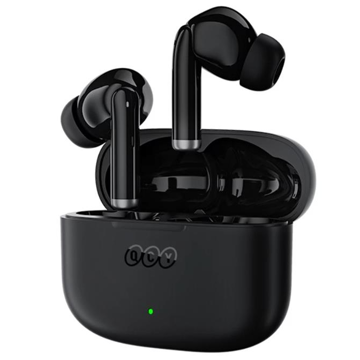 QCY T19, Earphones, Wireless, Bluetooth, Black