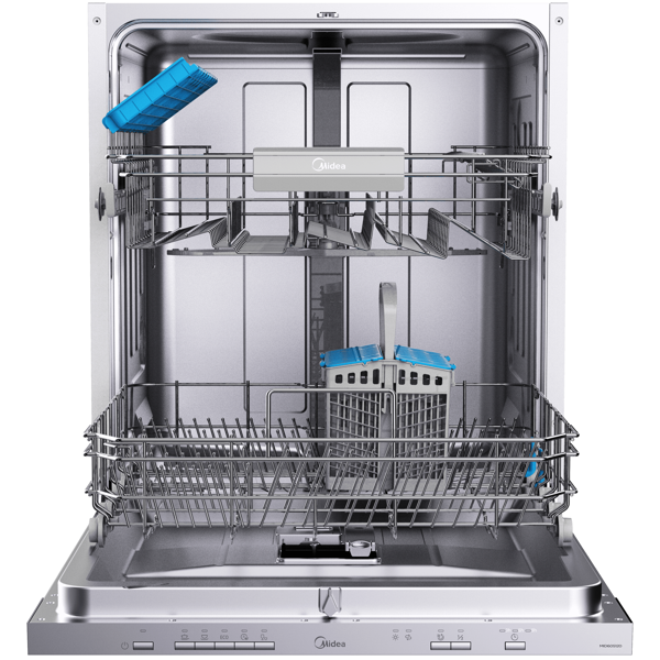 Midea MID60S120, A++, 52Db, Built-in Dishwasher, White