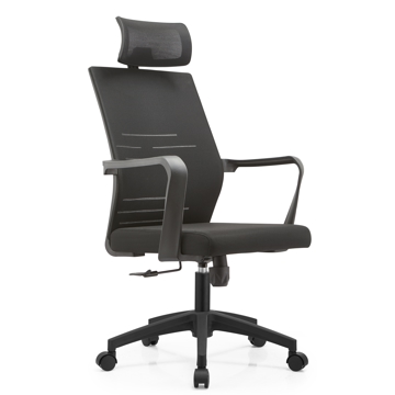 ALLX MS632A, Office Chair, Black