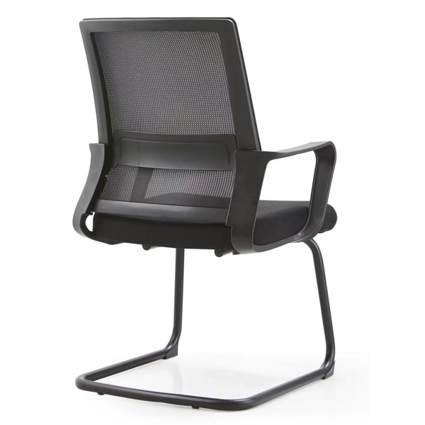 ALLX MS899C, Visitor Chair, Black