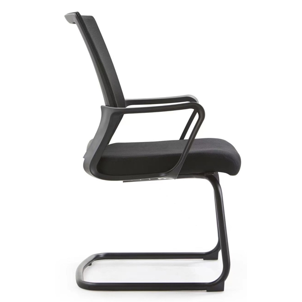 ALLX MS899C, Visitor Chair, Black