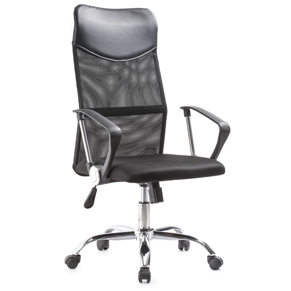 საოფისე სავარძელი ALLX MS0376, Office Chair, Black