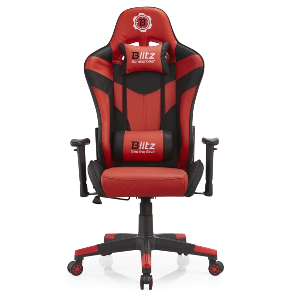 გეიმერული სავარძელი ALLX SK8817, Gaming Chair, Black/Red