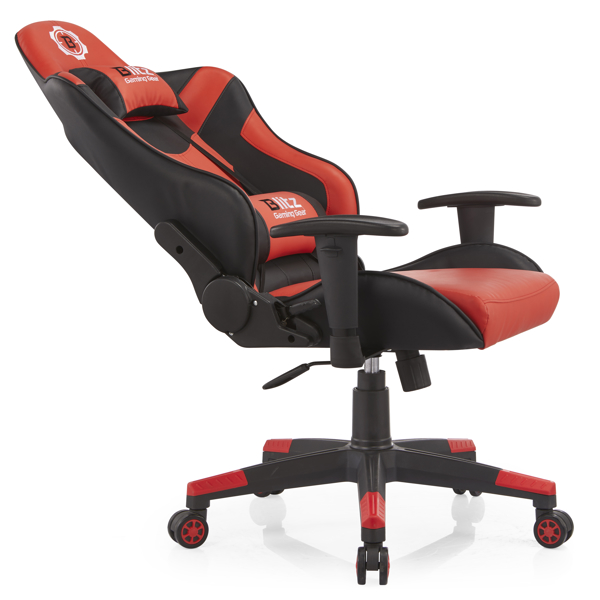 გეიმერული სავარძელი ALLX SK8817, Gaming Chair, Black/Red