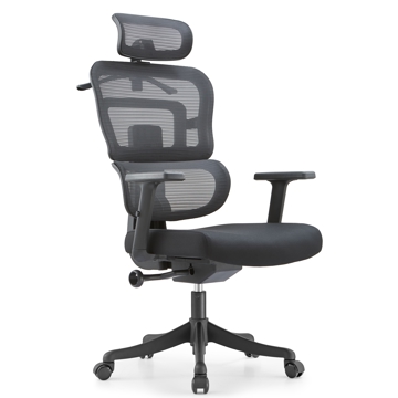 ALLX MS2033, Office Chair, Black